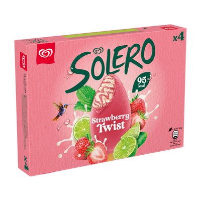 Eskimo Solero Strawberry Twist