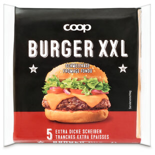 Formaggio fuso per burger XXL a fette