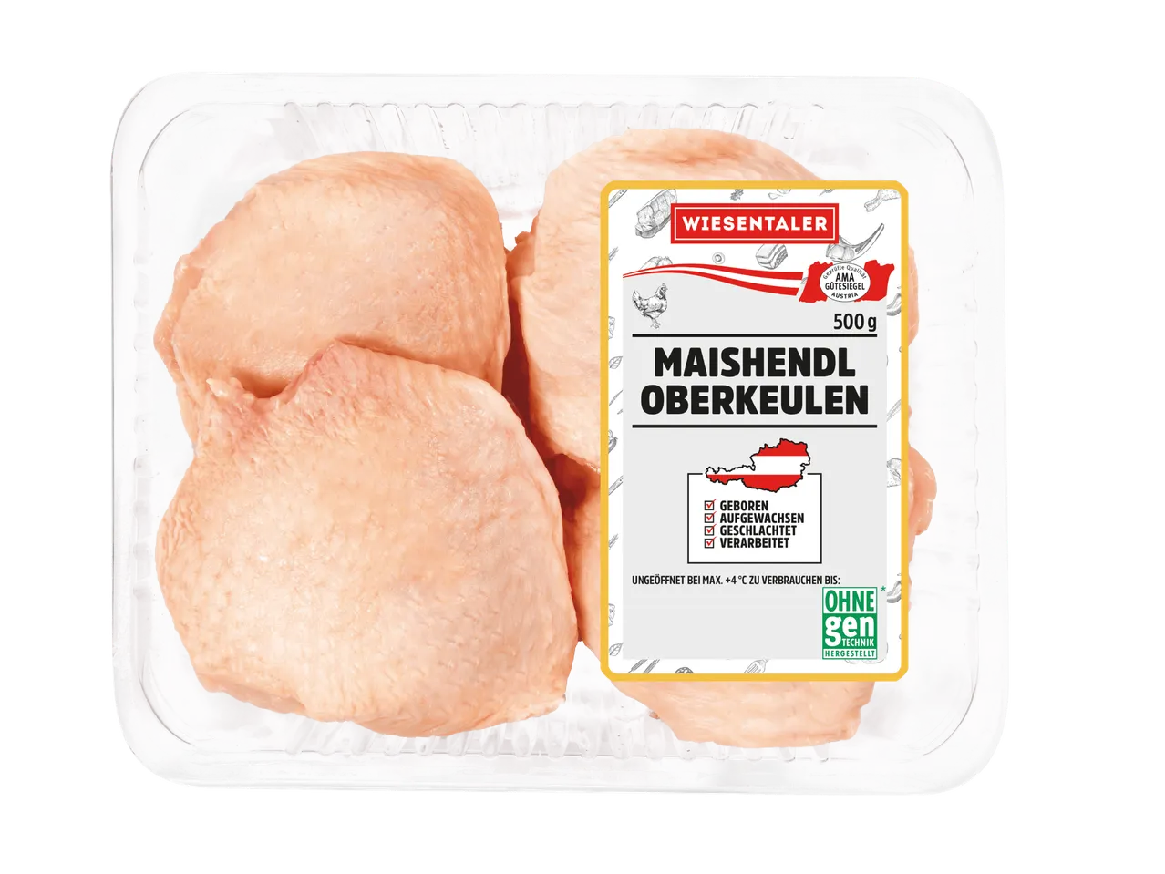 Frische Maishendl Oberkeulen