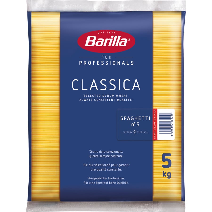 Barilla Spaghetti 5 kg